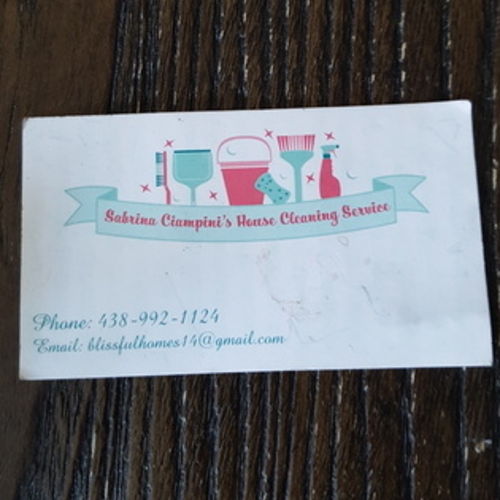 Housekeeper Provider Sabrina C's Profile Picture