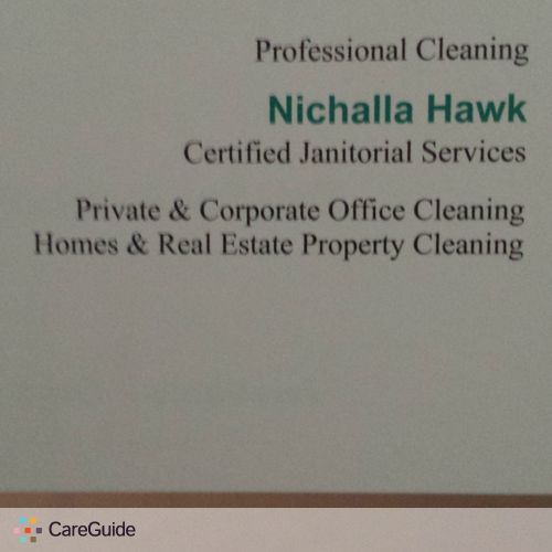 Housekeeper Provider Nichalla H's Profile Picture