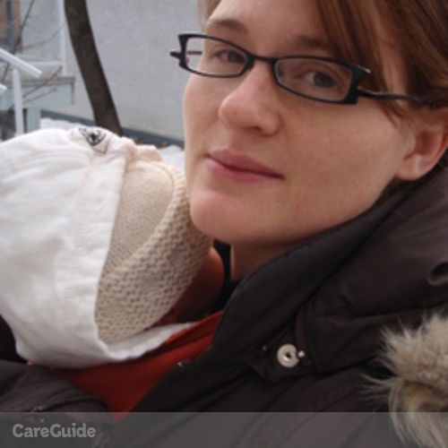 Canadian Nanny Provider Marie-Helene B's Profile Picture