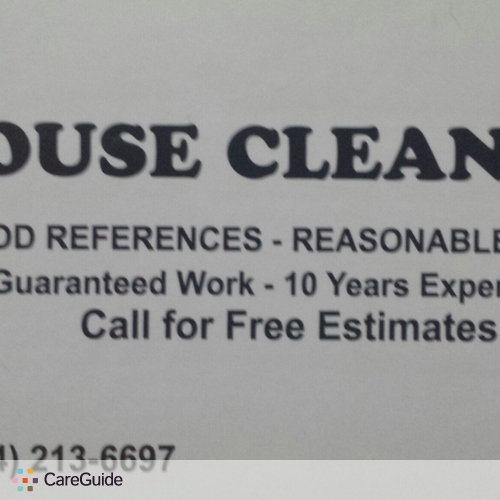 Housekeeper Provider Angelica D's Profile Picture