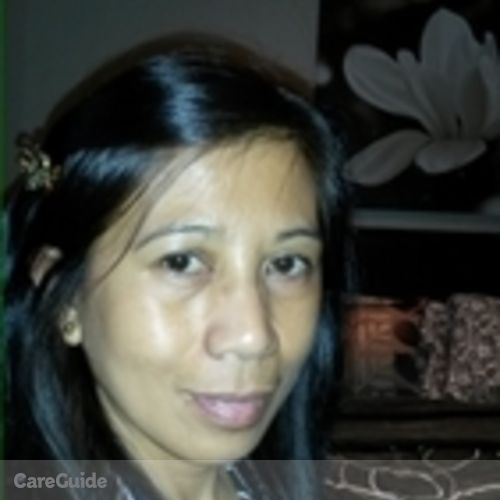 Canadian Nanny Provider Pacita C's Profile Picture