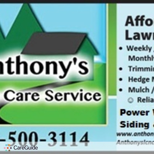 Landscaper Provider Anthony G's Profile Picture
