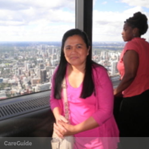 Canadian Nanny Provider Marilyn N's Profile Picture