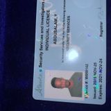 Am a security guard and am offering everyone to be safe