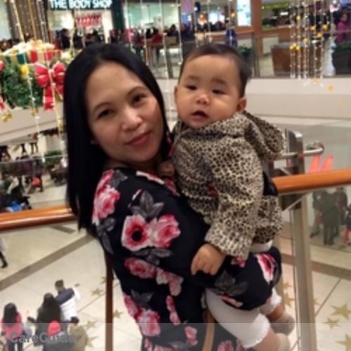 Canadian Nanny Provider Rhoze Ann B's Profile Picture