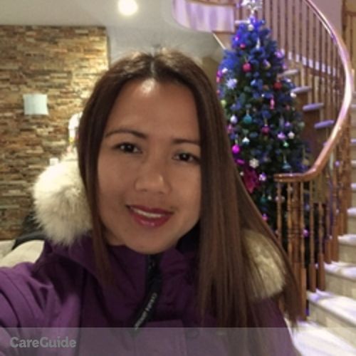 Canadian Nanny Provider Reynalyn R's Profile Picture