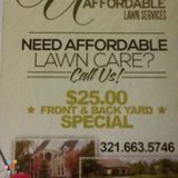 Professional lawn cutting at an affordable price