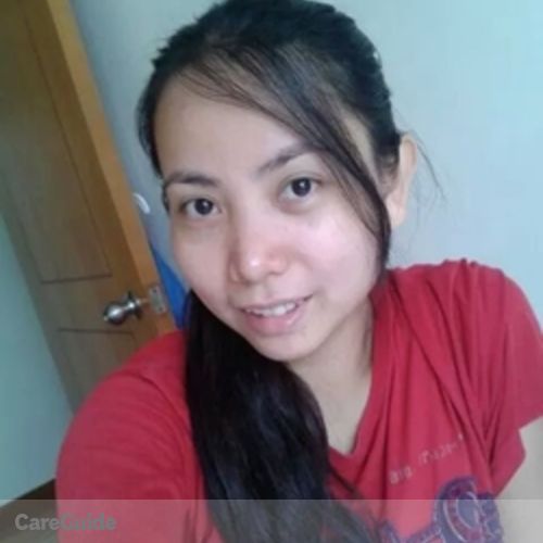 Canadian Nanny Provider Jenelyn A's Profile Picture