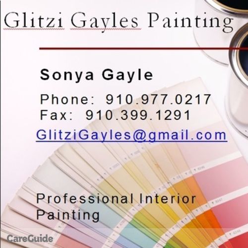 Painter Provider Sonya T's Profile Picture