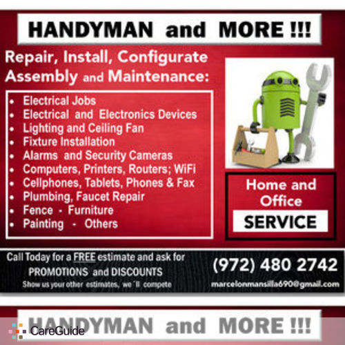 Handyman Provider Marcelo Mansilla's Profile Picture