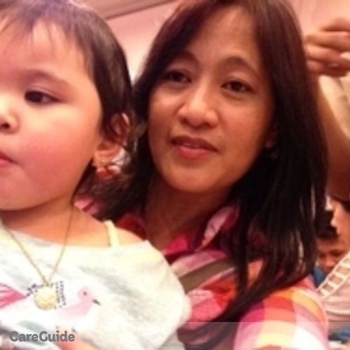 Canadian Nanny Provider Maria Teresa U's Profile Picture