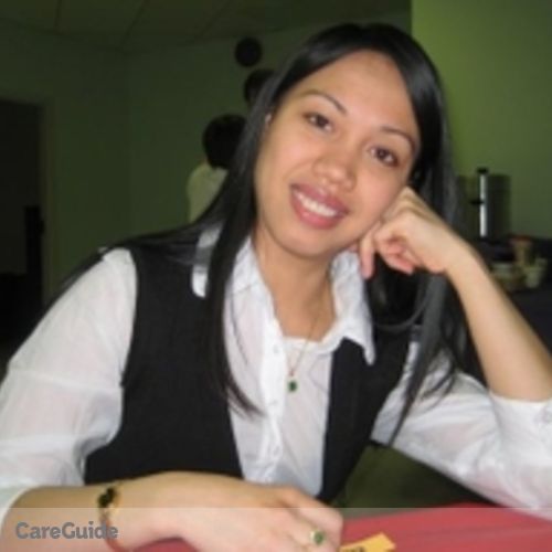 Canadian Nanny Provider Rhea Mae J's Profile Picture