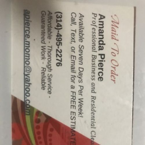 House Sitter Provider Amanda Pierce's Profile Picture