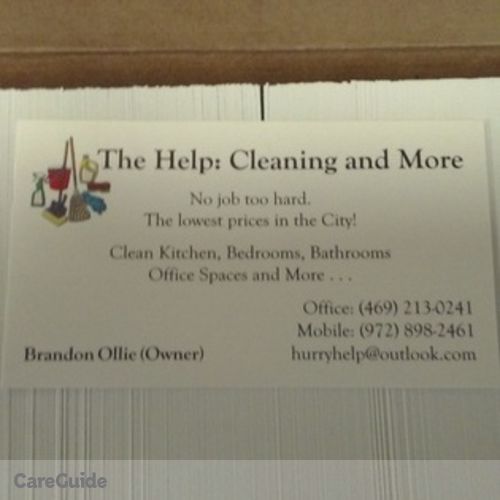 Housekeeper Provider Hurry H's Profile Picture