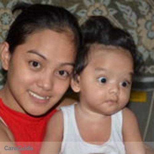 Canadian Nanny Provider Mary Manalo's Profile Picture