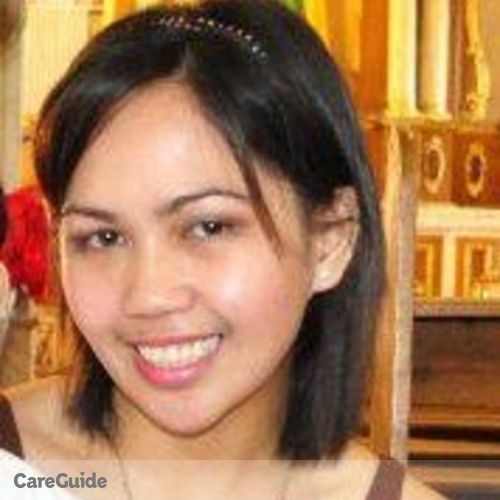 Canadian Nanny Provider Ana Marie G's Profile Picture