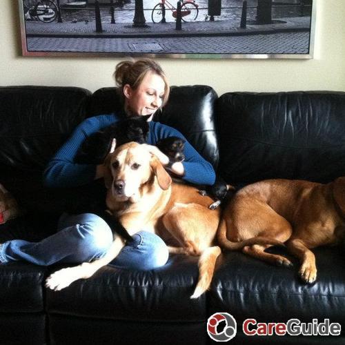 Pet Care Provider Sarah W's Profile Picture