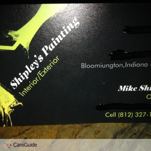 Painter Provider Mike Shipley's Profile Picture