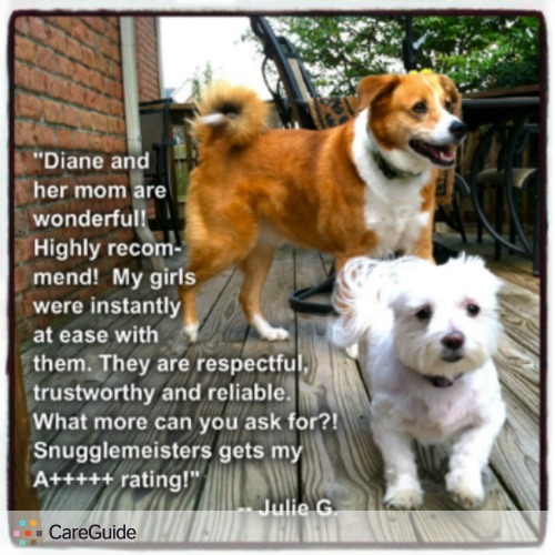 Pet Care Provider Diane S's Profile Picture