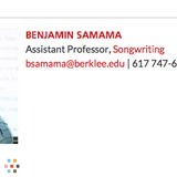 BERKLEE PROFESSOR voice and songwriting coaching