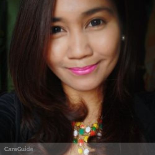 Canadian Nanny Provider Melissa Grace T's Profile Picture