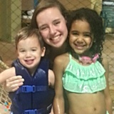 Guiding Little Hands And Touching Their Hears