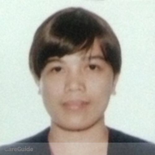 Canadian Nanny Provider Maricel A's Profile Picture