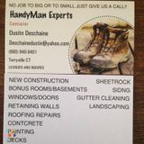 No job to big or to small just give us a call