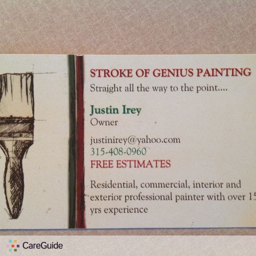 Painter Provider Justin I's Profile Picture
