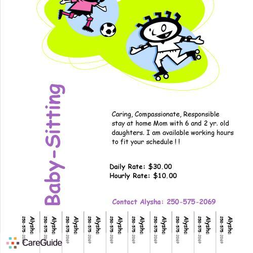Child Care Provider Alysha E's Profile Picture