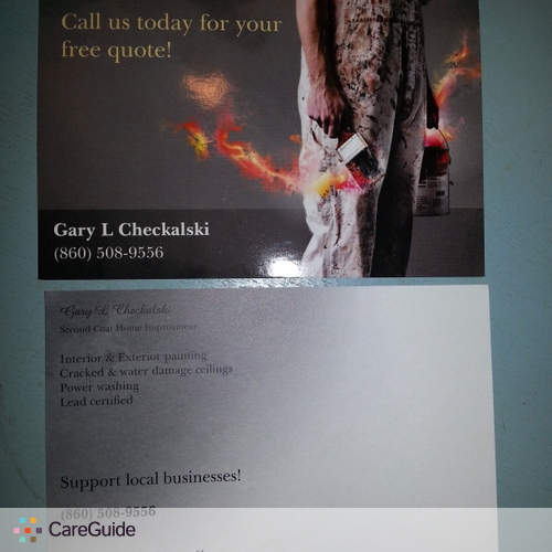 Painter Provider Gary Checkalski's Profile Picture