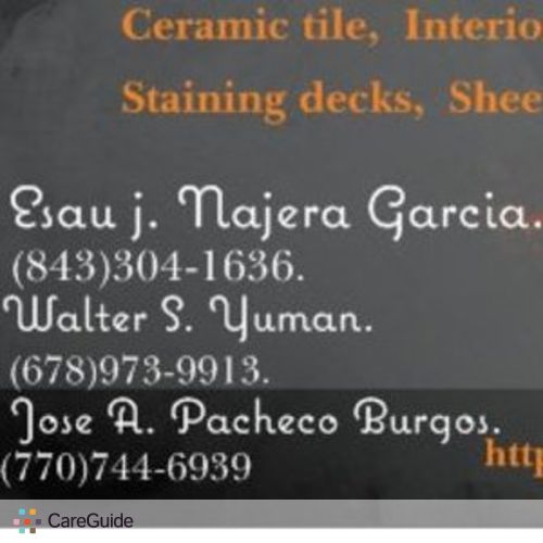 Painter Provider Esau N's Profile Picture