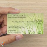 Friendship Lawn Care small business with a big heart