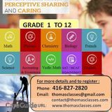 Quality Tutoring and Mentoring Services at Affordable Rates: Grades 1 to 12