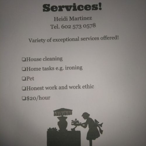 Housekeeper Provider Heidi M's Profile Picture
