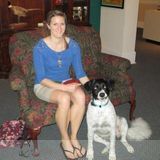 Sitting by Miss Shane