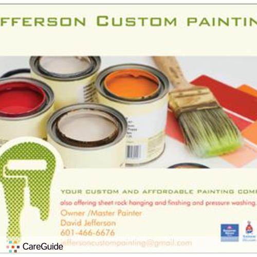 Painter Provider David J's Profile Picture