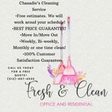 I offer great cleaning service, with years of experience & affordable prices!weekly, bi-weekly, monthly
