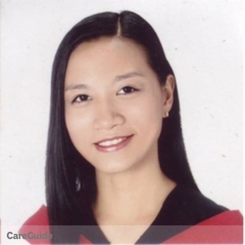 Canadian Nanny Provider Danah Amor Elvie A's Profile Picture