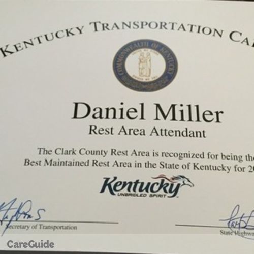 Housekeeper Provider Daniel M's Profile Picture