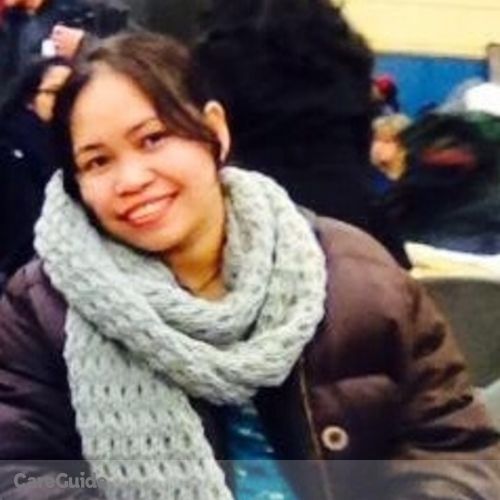 Canadian Nanny Provider Maricel M's Profile Picture