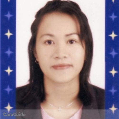 Canadian Nanny Provider Jenelyn A's Profile Picture