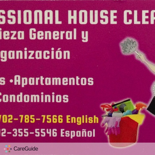 Housekeeper Provider Claudia H's Profile Picture