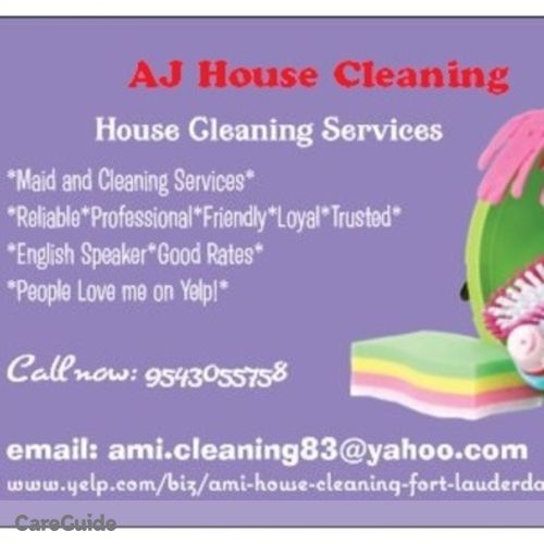 Housekeeper Provider Aj B's Profile Picture