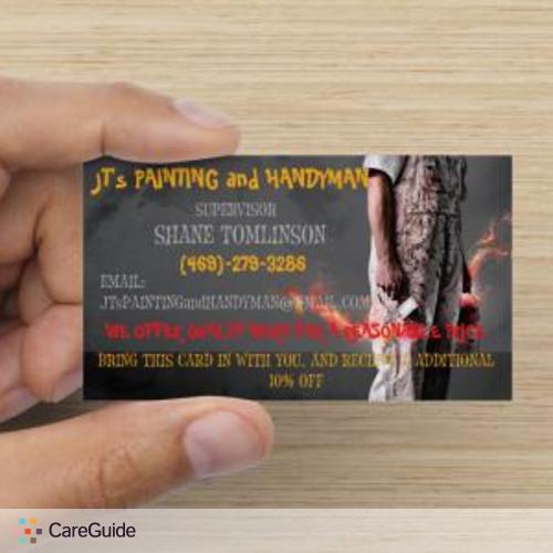 Painter Provider Shane T's Profile Picture