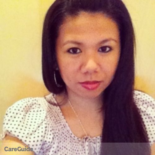 Canadian Nanny Provider Ammie lou Macabeo's Profile Picture