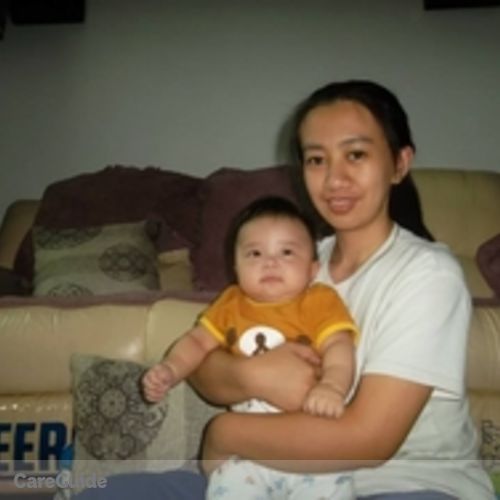 Canadian Nanny Provider Ria Grace F's Profile Picture