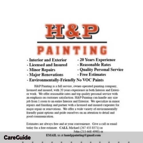 Painter Provider Michael Baker's Profile Picture