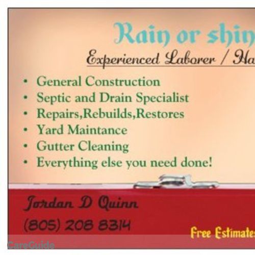 Handyman Provider Jordan Quinn's Profile Picture