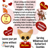 We Love Your Pet Care Services